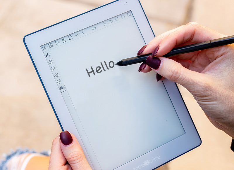 The MobiScribe - the most powerful E-Ink notepad.